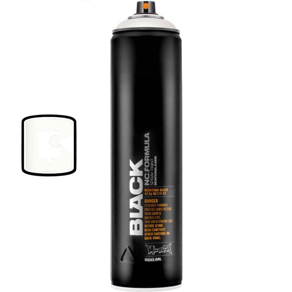 White-Montana Black Extended-600ML Spray Paint-TorontoCollective